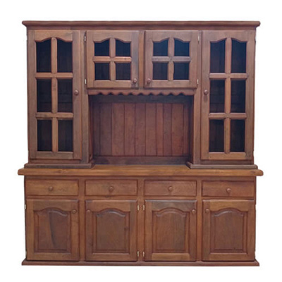 Modular de algarrobo grande de 2 mts recto