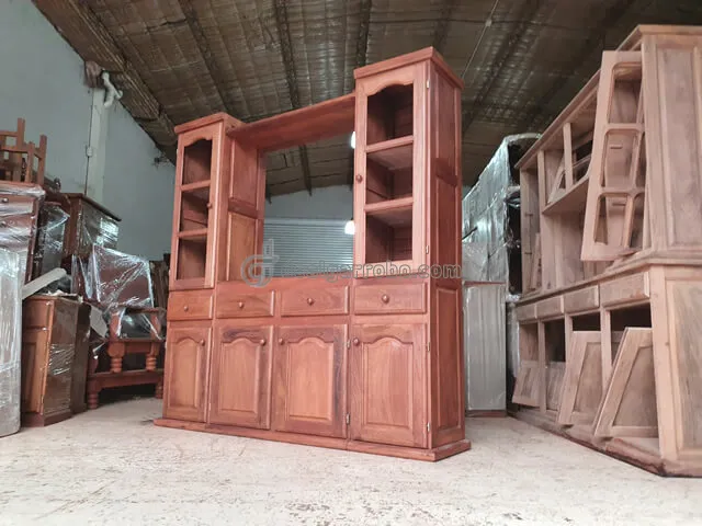 Mueble organizador de seis - Espazio de madera, muebles
