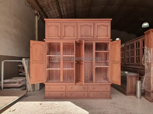 Cajonera / Chifonier / Comoda de 6 Cajones + Estante - Mueble Armado –  Muebles Económicos